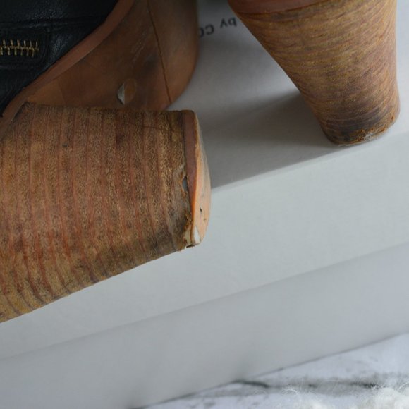 Joe Fresh 100% Leather Ankle‎ Boots - Picture 6 of 7